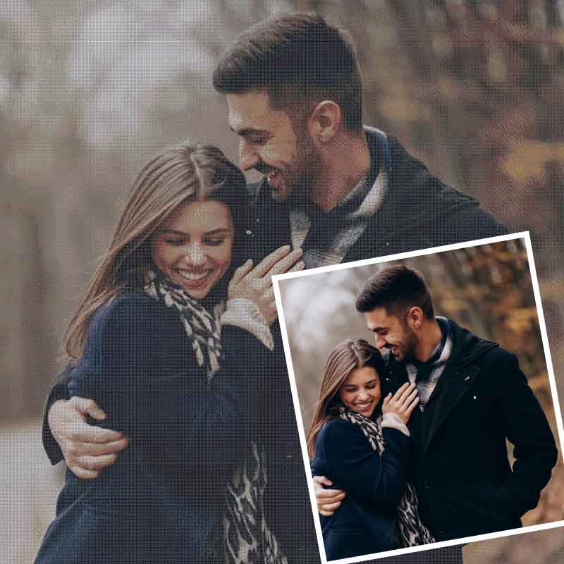 Könnte Diamond Painting Eigenes Bild Die Neue Weihnachtstradition werden?