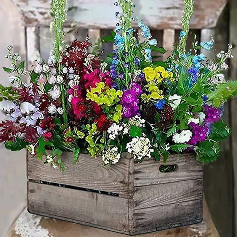 Bunte Blumen in einer Schachtel|Diamond Painting