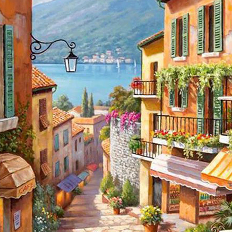 Italienische Straße|Diamond Painting