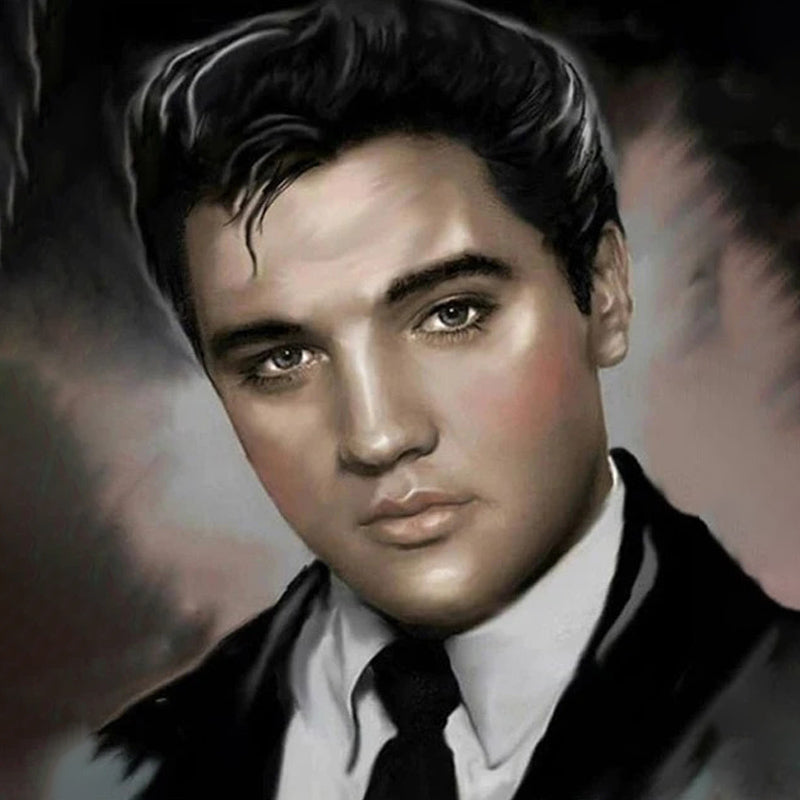 Porträt von Elvis|Diamond Painting