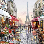 Lade das Bild in den Galerie-Viewer, Regen in Paris|Diamond Painting
