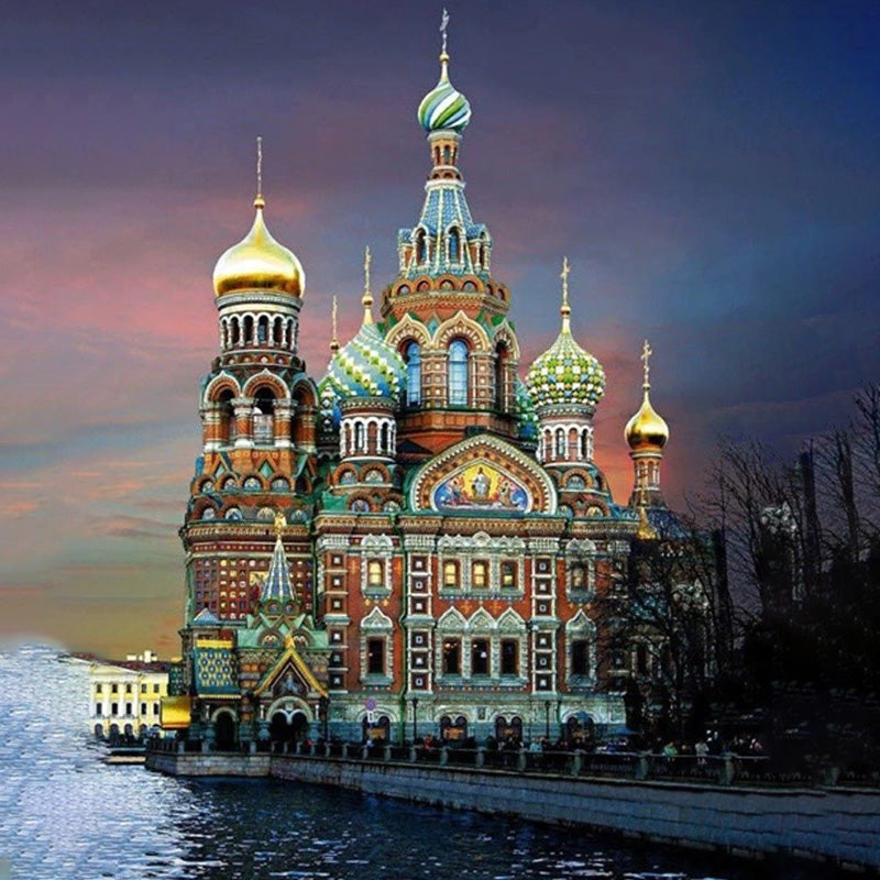 Die Kathedrale von Petersburg|Diamond Painting