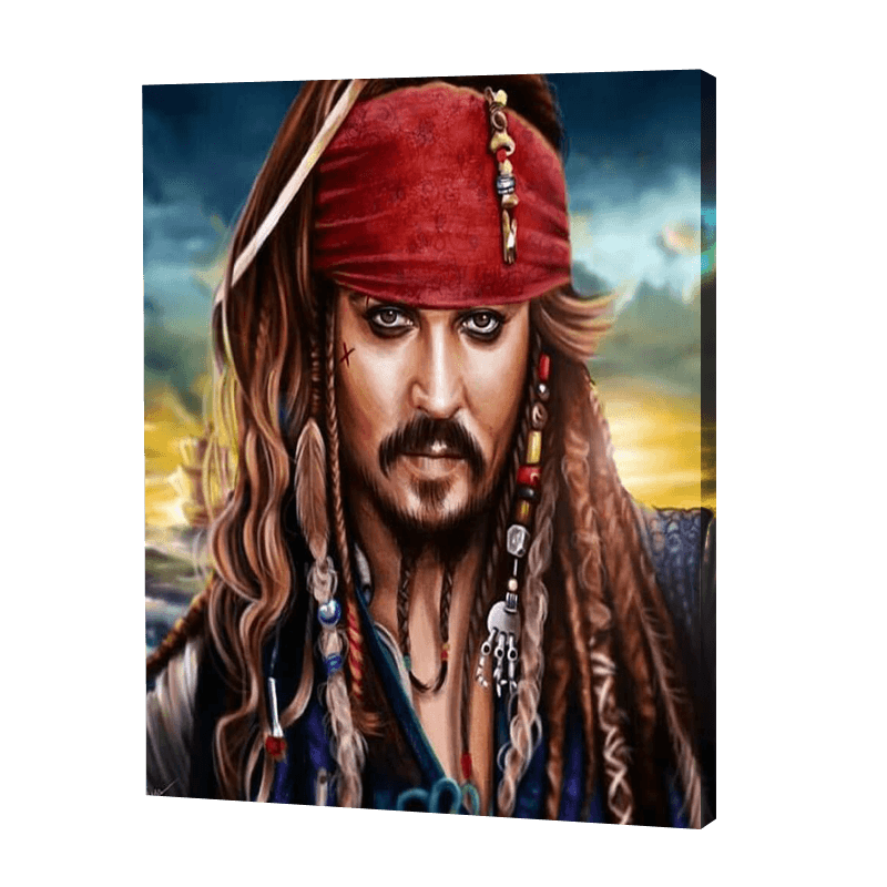 Kapitän Jack Sparrow|Diamond Painting