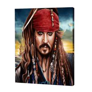 Kapitän Jack Sparrow|Diamond Painting