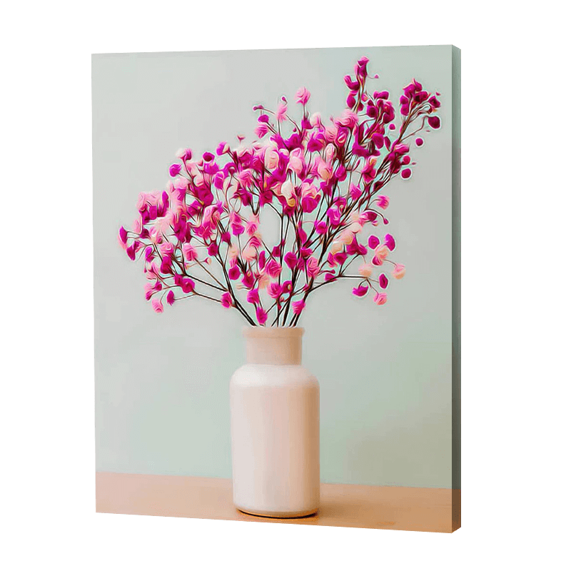 Kirschblüten in einer Vase|Diamond Painting