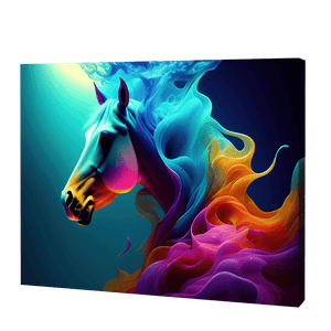 Buntes Pferd|Diamond Painting