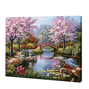 Taiwan Kirschblüte|Diamond Painting