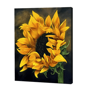 Die schüchterne Sonnenblume|Diamond Painting