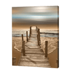 Lade das Bild in den Galerie-Viewer, Der Strand bei Sonnenuntergang|Diamond Painting
