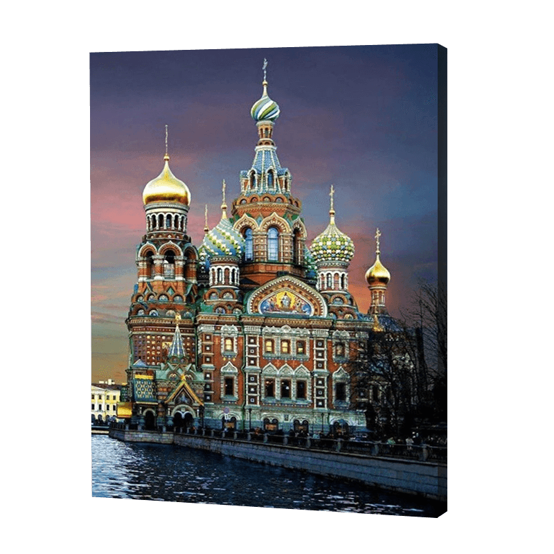 Die Kathedrale von Petersburg|Diamond Painting