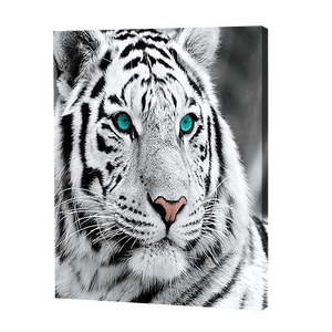 Weißer Tiger|Diamond Painting