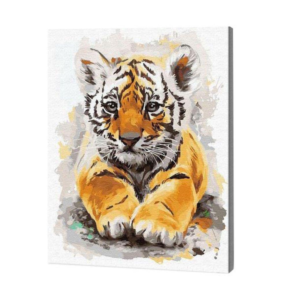 Baby-Tiger|Diamond Painting