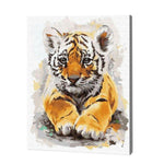 Lade das Bild in den Galerie-Viewer, Baby-Tiger|Diamond Painting
